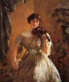 The Kreutzer Sonata aka Violinist II Tonalism painter Joseph DeCamp